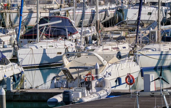 Italia Sicilia Mar Mediterráneo Marina Ragusa Provincia Ragusa Febrero 2022 — Foto de Stock