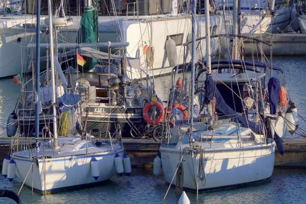 Itália Sicília Mar Mediterrâneo Marina Ragusa Província Ragusa Março 2022 — Fotografia de Stock