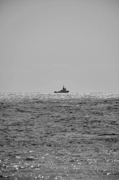 Italien Sicilien Medelhavet Bogserbåt Sicilien — Stockfoto