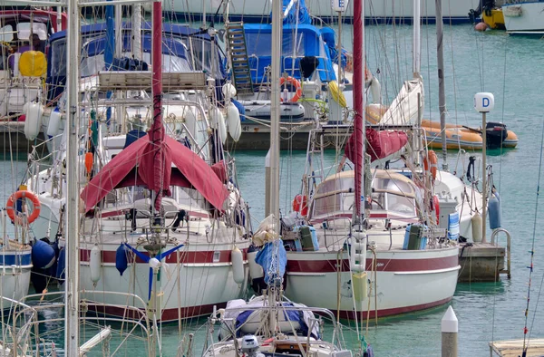 Itália Sicília Mar Mediterrâneo Marina Ragusa Província Ragusa Março 2022 — Fotografia de Stock