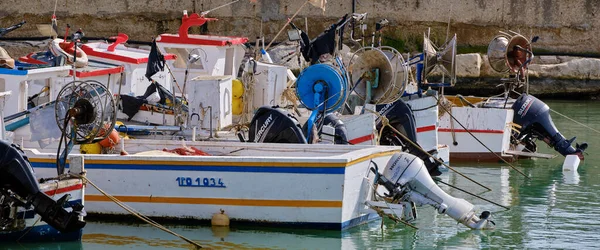 Italy Sicily Mediterranean Sea Scoglitti Ragusa Province March 2022 Local — Stock Photo, Image