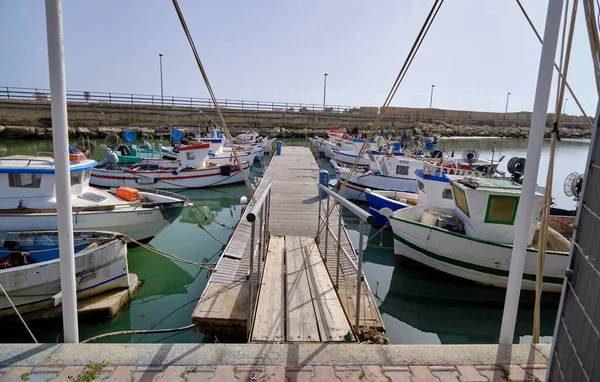 Włochy Sycylia Morze Śródziemne Scoglitti Prowincja Ragusa Marca 2022 Lokalne — Zdjęcie stockowe