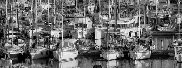 Italie Sicile Méditerranée Marina Ragusa Province Raguse Avril 2022 Yachts — Photo