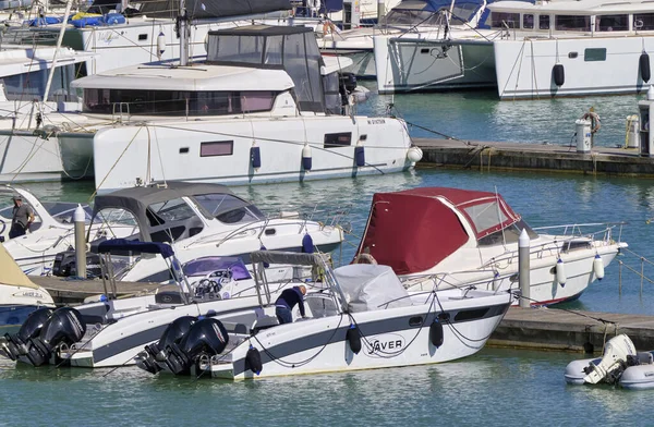 Italien Sizilien Mittelmeer Marina Ragusa Provinz Ragusa April 2022 Menschen — Stockfoto