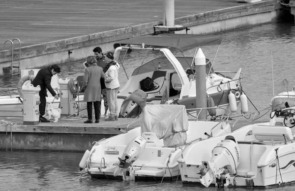 Italy Sicily Mediterranean Sea Marina Ragusa Ragusa Province April 2022 — стоковое фото