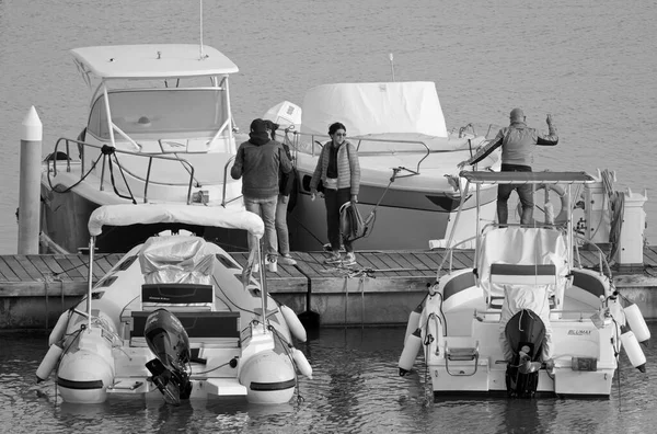 Italy Sicily Mediterranean Sea Marina Ragusa Ragusa Province April 2022 — ストック写真