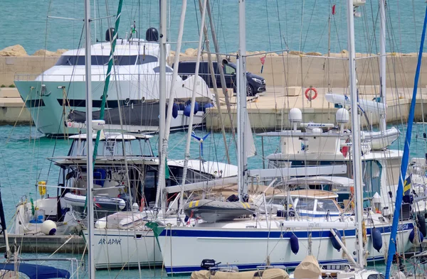 Itália Sicília Mar Mediterrâneo Marina Ragusa Província Ragusa Junho 2022 — Fotografia de Stock