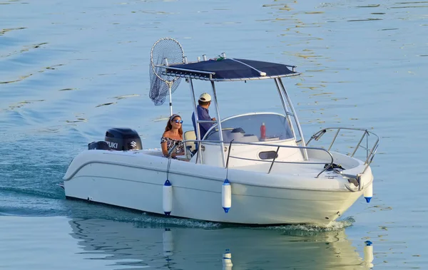 Italie Sicile Méditerranée Marina Ragusa Province Raguse Juin 2022 Couple — Photo