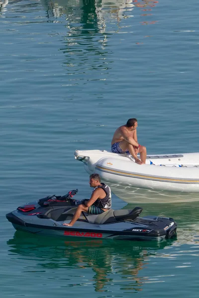 Italy Sicily Mediterranean Sea Marina Ragusa Ragusa Province July 2022 — Foto Stock