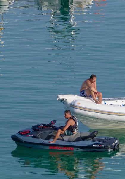 Itália Sicília Mar Mediterrâneo Marina Ragusa Província Ragusa Julho 2022 — Fotografia de Stock