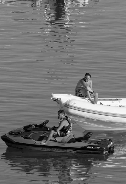 Italy Sicily Mediterranean Sea Marina Ragusa Ragusa Province July 2022 — Fotografia de Stock