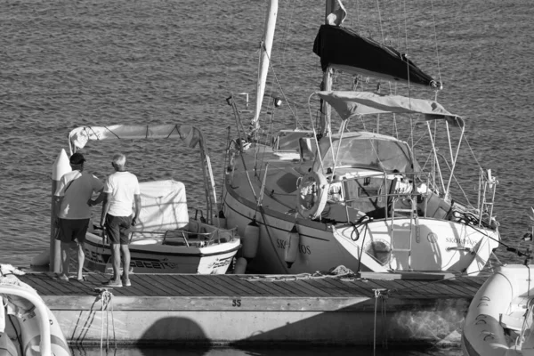 Italy Sicily Mediterranean Sea Marina Ragusa Ragusa Province July 2022 – stockfoto