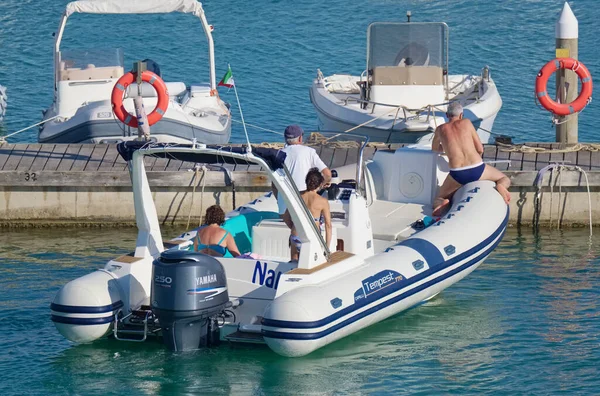 Италия Сицилия Средиземное Море Marina Ragusa Ragusa Province Июля 2022 — стоковое фото