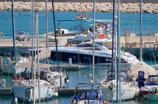 Itálie Sicílie Středozemní Moře Marina Ragusa Provincie Ragusa Července 2022 — Stock fotografie