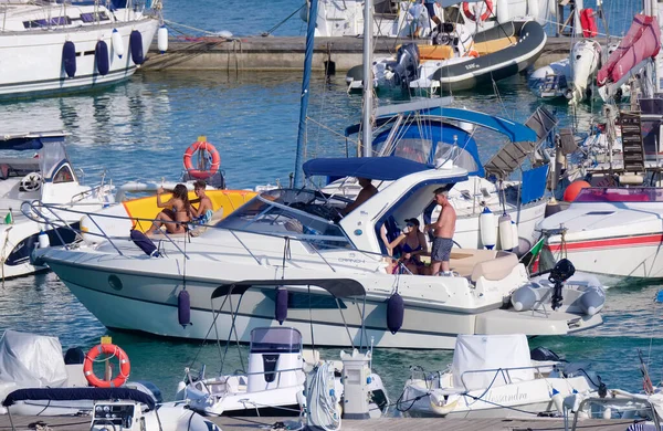 Italia Sicilia Mar Mediterráneo Marina Ragusa Provincia Ragusa Julio 2022 —  Fotos de Stock