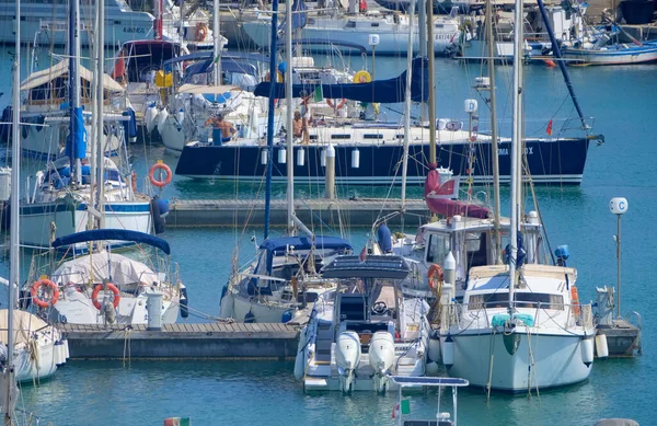 Włochy Sycylia Morze Śródziemne Marina Ragusa Prowincja Ragusa Lipca 2022 — Zdjęcie stockowe