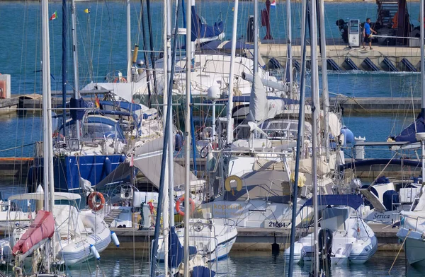 Italy Sicily Mediterranean Sea Marina Ragusa Ragusa Province July 2022 — стоковое фото