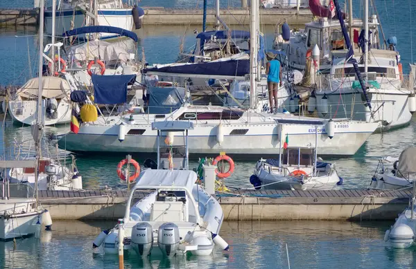 Італія Сицилія Середземне Море Марина Рагуса Провінція Рагуса Липня 2022 — стокове фото