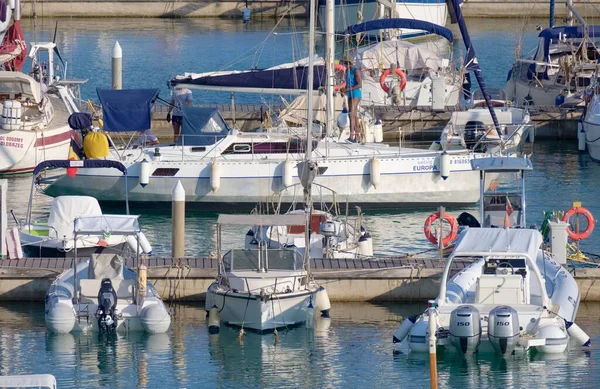 Italy Sicily Mediterranean Sea Marina Ragusa Ragusa Province July 2022 — Fotografia de Stock