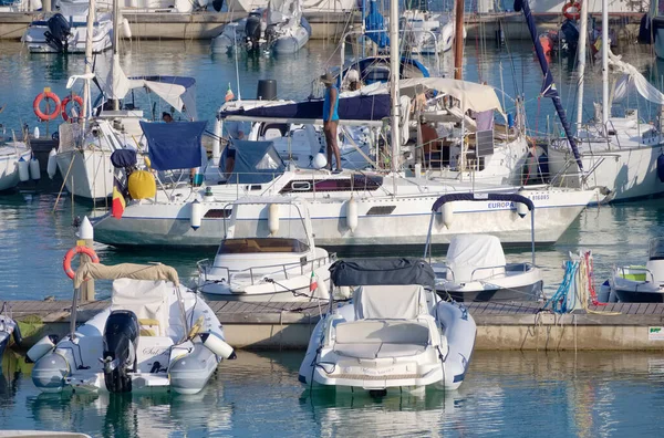 Італія Сицилія Середземне Море Марина Рагуса Провінція Рагуса Липня 2022 — стокове фото
