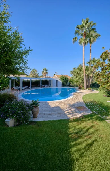 Italy Sicily Ragusa Province Countryside July 2022 Elegant Private House — Stock Photo, Image