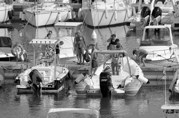 Italy Sicily Mediterranean Sea Marina Ragusa Ragusa Province August 2022 — Fotografia de Stock