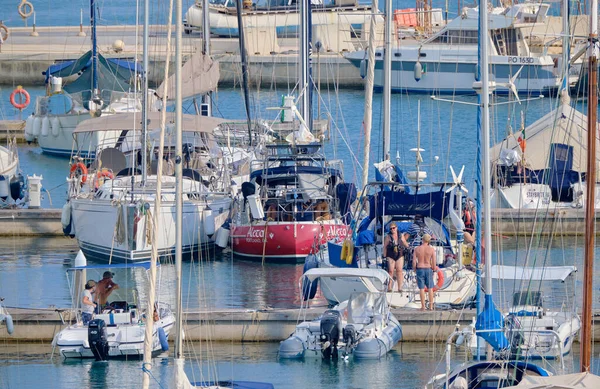 Italy Sicily Mediterranean Sea Marina Ragusa Ragusa Province August 2022 — Fotografia de Stock