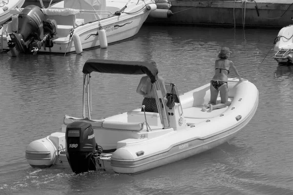 Itália Sicília Mar Mediterrâneo Marina Ragusa Província Ragusa Setembro 2022 — Fotografia de Stock