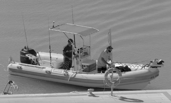 Itália Sicília Mar Mediterrâneo Marina Ragusa Província Ragusa Setembro 2022 — Fotografia de Stock