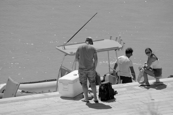 Itália Sicília Mar Mediterrâneo Marina Ragusa Província Ragusa Setembro 2022 — Fotografia de Stock