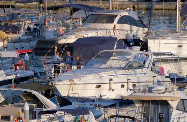 Taly Sizilien Mittelmeer Marina Ragusa Provinz Ragusa September 2022 Menschen — Stockfoto