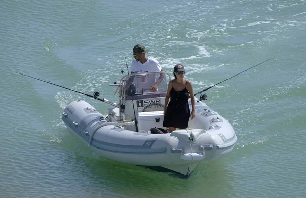 Italie Sicile Méditerranée Marina Ragusa Province Raguse Septembre 2022 Couple — Photo