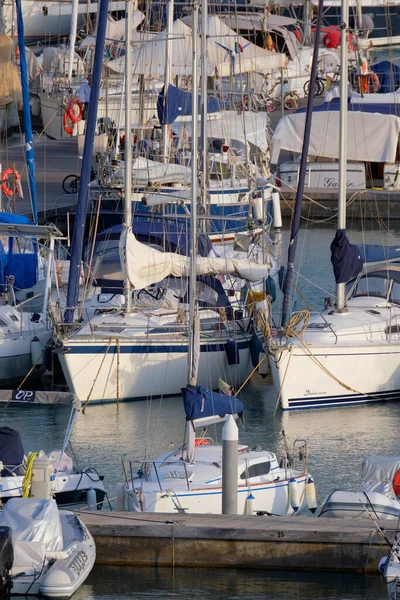 Itália Sicília Mar Mediterrâneo Marina Ragusa Província Ragusa Setembro 2022 — Fotografia de Stock