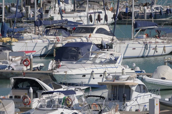 Itália Sicília Mar Mediterrâneo Marina Ragusa Província Ragusa Setembro 2022 — Fotografia de Stock