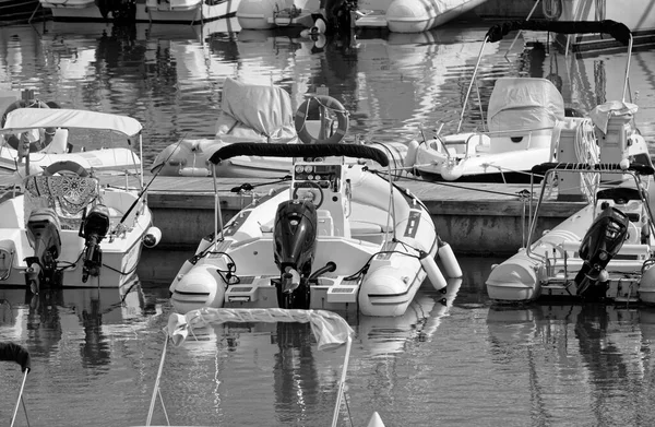 Italie Sicile Méditerranée Marina Ragusa Province Raguse Septembre 2022 Bateaux — Photo