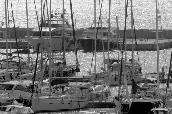 Itália Sicília Mar Mediterrâneo Marina Ragusa Província Ragusa Setembro 2022 — Fotografia de Stock