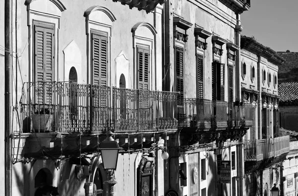 Itália Sicília Ragusa Ibla Antigos Edifícios Barrocos Praça São Jorge — Fotografia de Stock