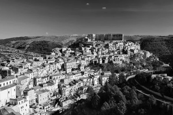 Италия Сицилия Рагуза Ибла Вид Город Стиле Барокко — стоковое фото