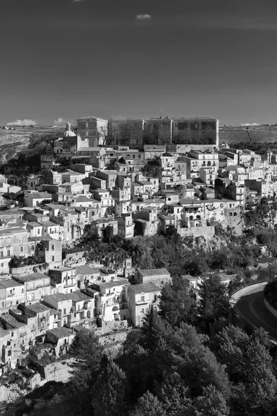 意大利 西西里 Ragusa Ibla 巴洛克镇景观 — 图库照片