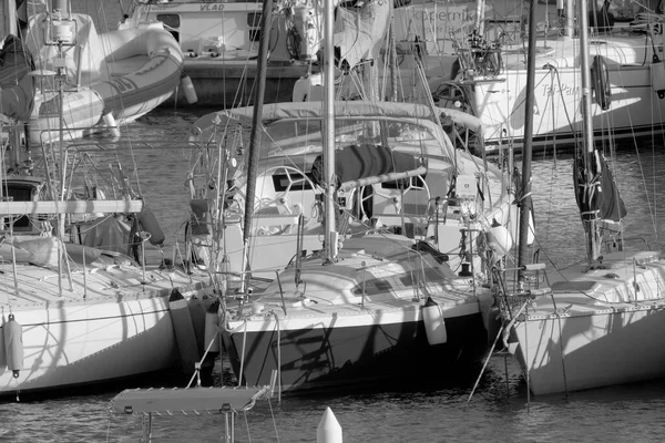 Itália Sicília Mar Mediterrâneo Marina Ragusa Província Ragusa Outubro 2022 — Fotografia de Stock