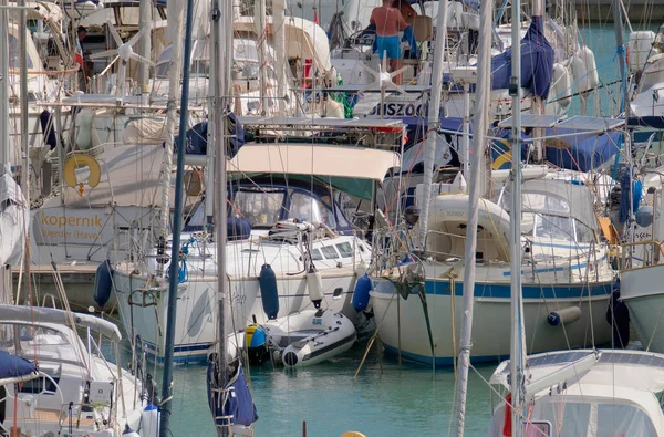 Itália Sicília Mar Mediterrâneo Marina Ragusa Província Ragusa Outubro 2022 — Fotografia de Stock