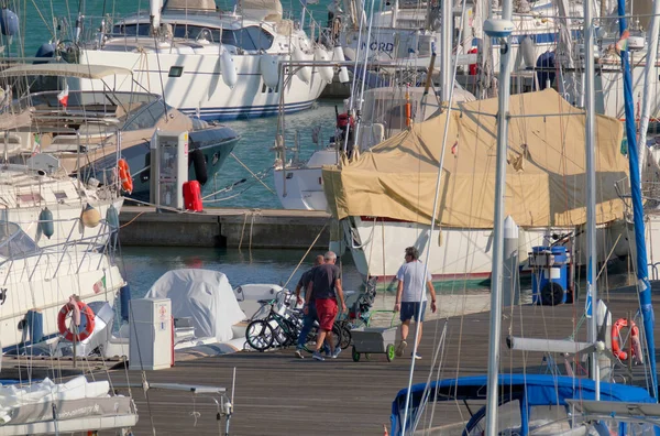 Taly Sicile Mer Méditerranée Marina Ragusa Province Raguse Octobre 2022 — Photo