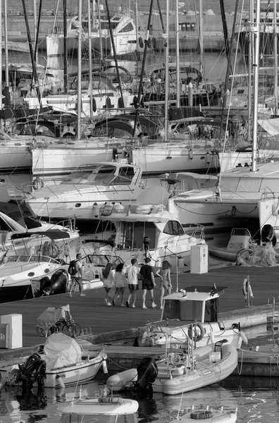 Itália Sicília Mar Mediterrâneo Marina Ragusa Província Ragusa Outubro 2022 — Fotografia de Stock