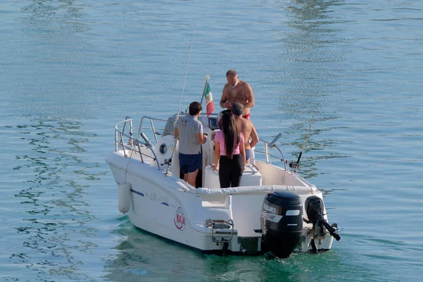 Itália Sicília Mar Mediterrâneo Marina Ragusa Província Ragusa Outubro 2022 — Fotografia de Stock