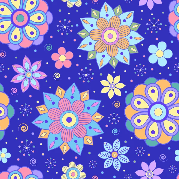 Fondo floral — Vector de stock