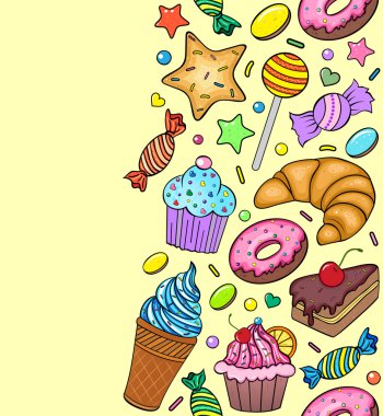 Şekerlerin kusursuz deseni