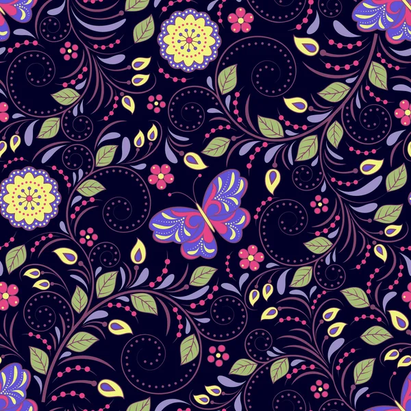 Fondo floral — Archivo Imágenes Vectoriales