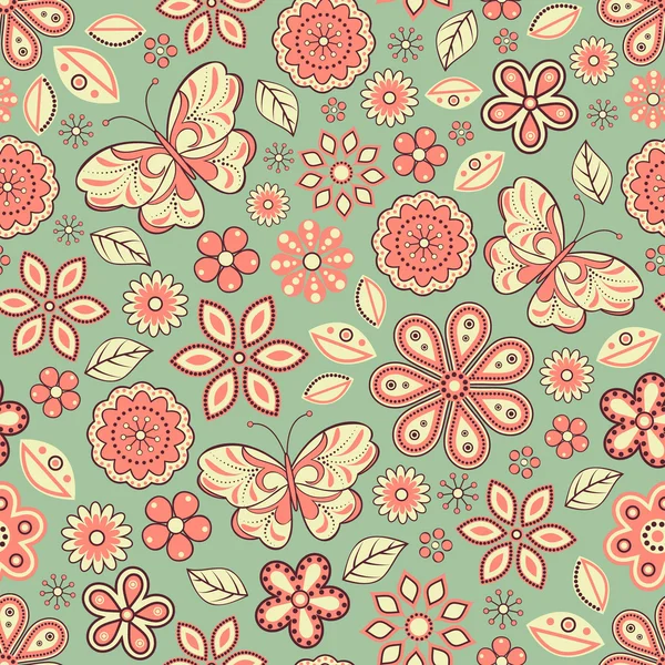 Floral background — Stock Vector