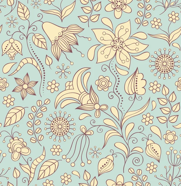 Fondo floral — Vector de stock