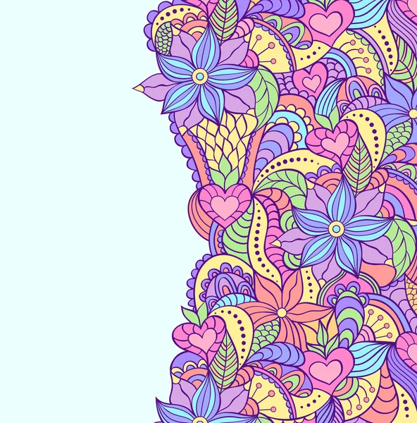 Fondo floral — Vector de stock